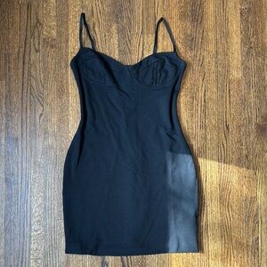 Aritzia Black Slip Dress